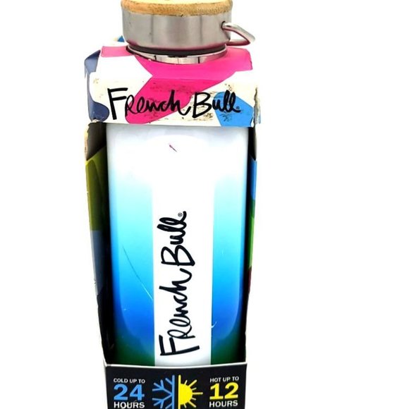 French Bull 17oz = 500ml Doublewall Insulated 24hr Cold 12hr Hot - Picture 1 of 5